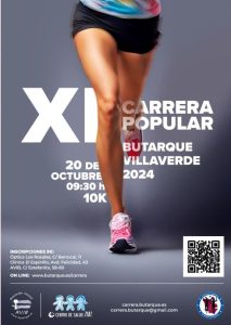 Cartel carrera butarque villaverde 2024